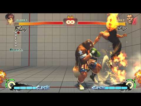 USFIV: Balrog Safe Jump/DWU Corner Gimmicks
