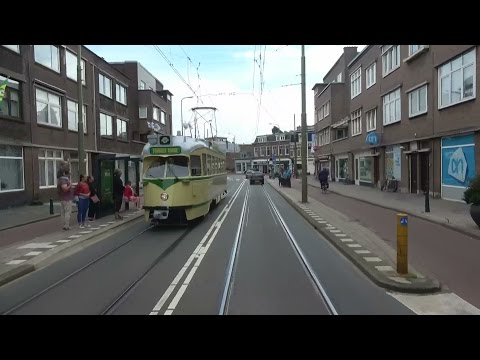 HTM MAT-rit tramlijn 16 Remise Scheveningen - Statenkwartier | GTL8 3064 | 4K