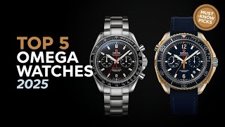 ✅TOP 5 Best Omega Watches 2025 | Iconic, Bold & Everyday Masterpieces