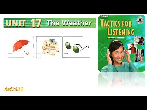 Unit 17 The Weather - Tactics for Listening Basic