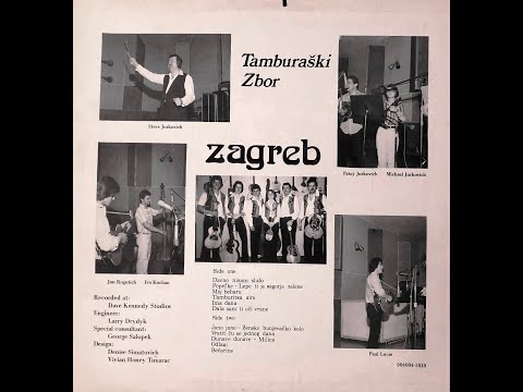 Zagreb Tamburitza Orchestra from Milwaukee- Jano jano, Dala sam ti oci vrane