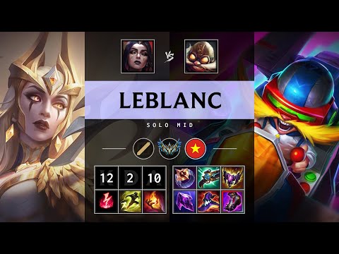 LeBlanc Mid vs Corki - VN Challenger Patch 25.13