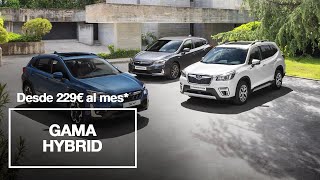 Gama Subaru Hybrid desde 229€/mes* Trailer