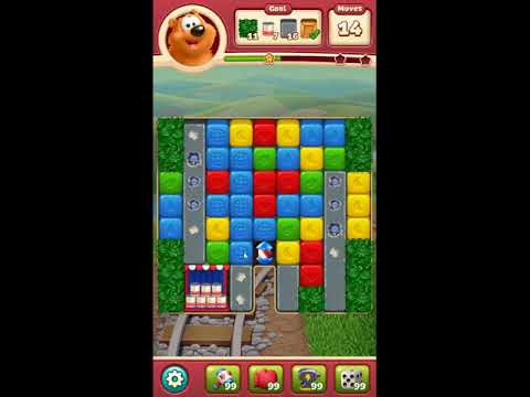 Toon Blast Level 4298 - NO BOOSTERS 🐻🐺🐱 | SKILLGAMING ✔️