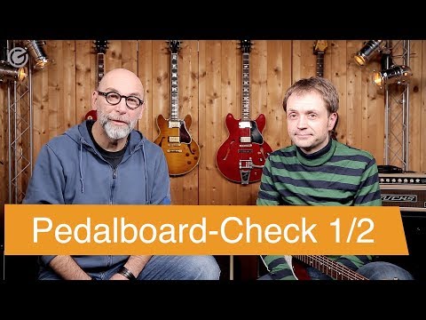 Pedalboard Check 1/2 mit Enrico Coromines und Florian Pöschko - SUPERGAIN TV 11