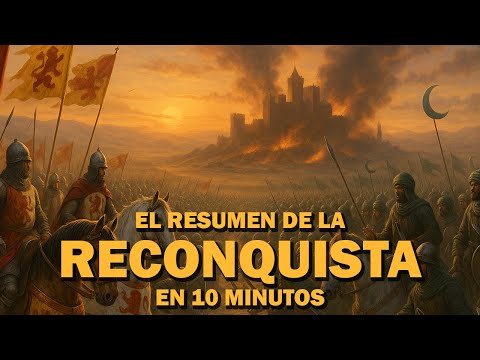 ✅ La RECONQUISTA de la PENÍNSULA IBÉRICA en 11 minutos | Resumen fácil y divertido