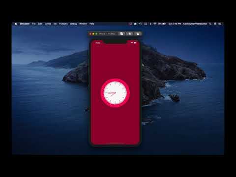Create a Real-Time Analog Clock with SwiftUI's Path | Showcase | Flawless Code