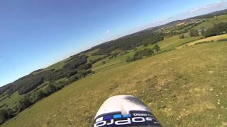 preview picture of video 'Unsuccessful GoPro Flight on a Sky Surfer Pro'