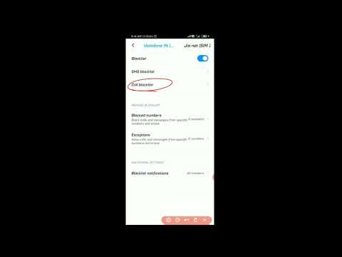 How to block unknown number new number on redmi note 9 note 8 note 7 me number block kaise kare