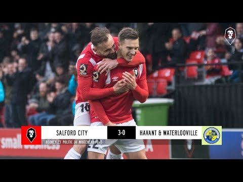 Salford City 3-0 Havant & Waterlooville National League 2018/19