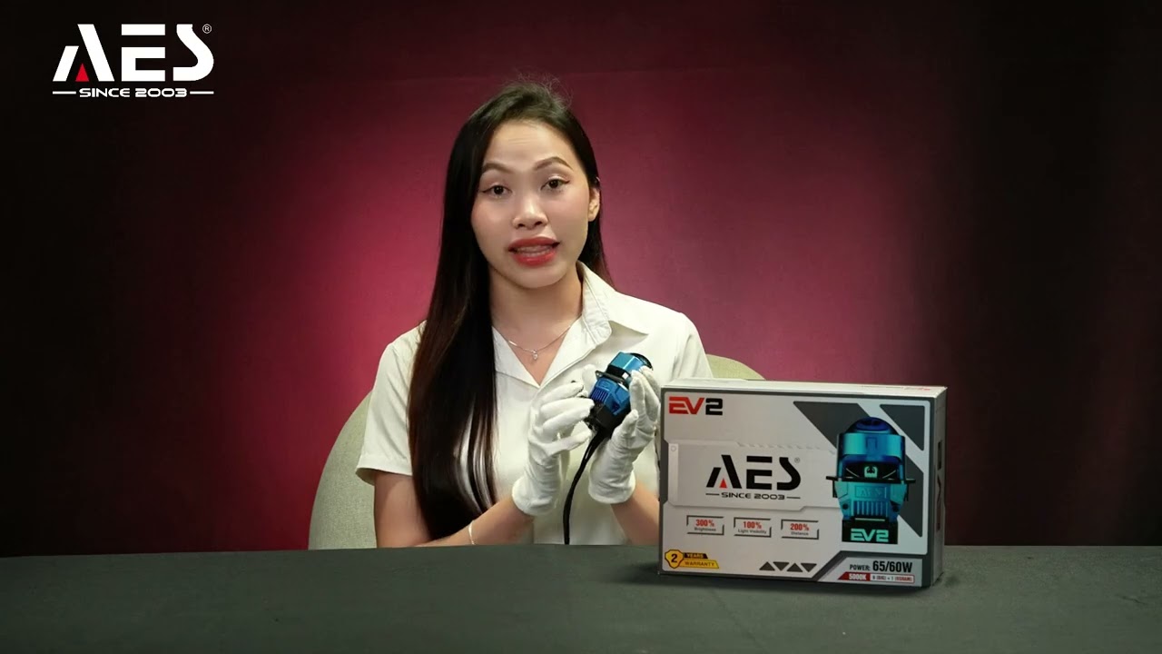 Unbox bi led aes ev2 - thiết kế tinh tế, nâng tầm vị thế