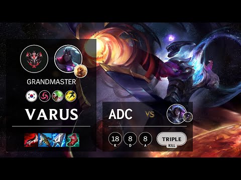 Varus ADC vs Kai'Sa - KR Grandmaster Patch 11.11
