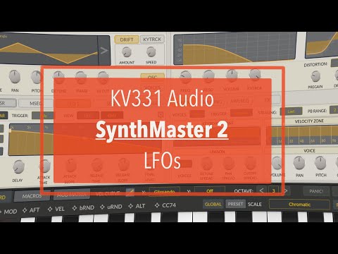KV331 Audio SynthMaster 2 for iPad - Tutorial Part 6: LFOs