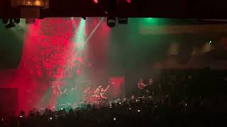 Possessed play Tribulation at The Hollywood Palladium in Los Angeles on 10/24/26