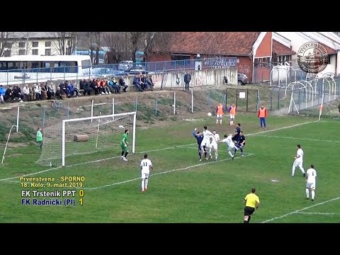 FK Trstenik PPT – FK Radnički (PI) 0:1, SPORNI PENAL; Trsteni SRB, 9. mart 2019.