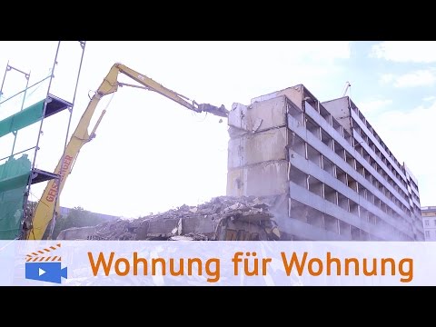 Blauer Bock: Abriss Wohnung für Wohnung
