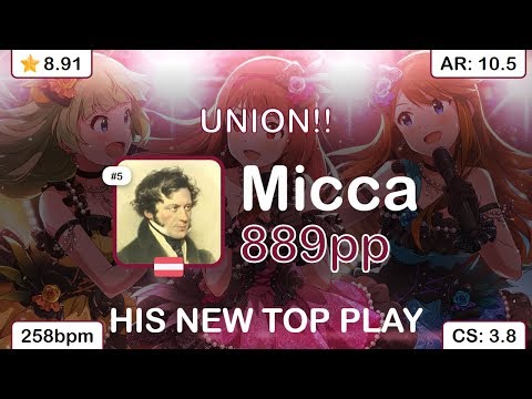 [8.91⭐] Micca | 765 MILLION ALLSTARS - UNION!! [We are all MILLION!!] +HDDT 98.08% {#31 889pp 1xSB}