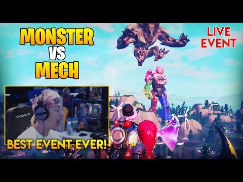 Ninja Reacts To Monster vs Mech Event!!