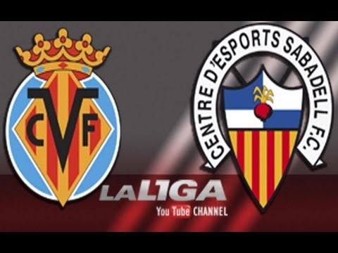 Gol de Gerard en el Villarreal CF (1-0) CE Sabadell - HD