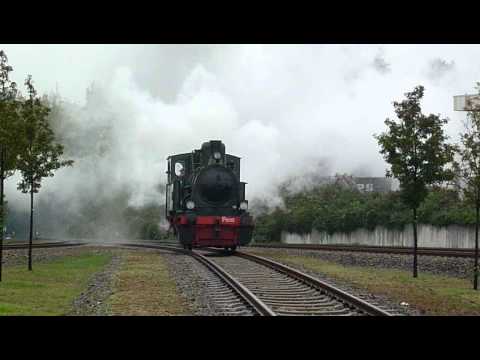 Dampflok "Emma" bei der InnoTrans in Berlin auf dem Messegelände