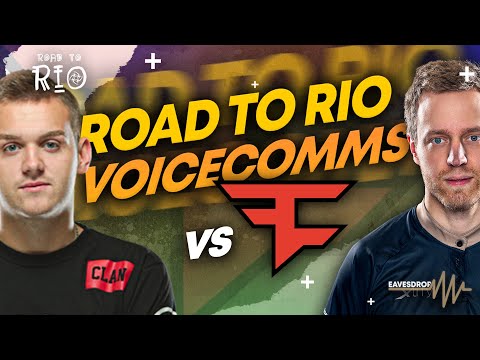 NiP COMMS: vs Faze in Road to Rio - EAVESDROP | Ninjas in Pyjamas [ENG subs]