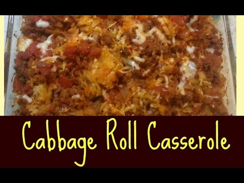 Cabbage Roll Casserole