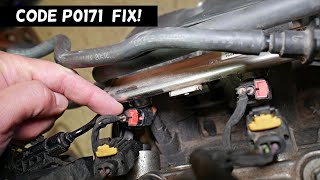FIX Code P0171 Ram Promaster City, Fiat 500X, Fiat Toro