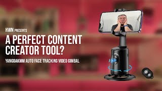 A perfect content creator tool? Yangoakmm Auto-Face-Tracking Gimbal