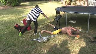 Magic Adkins vs. Hurricane Ivan EGW Hardcore Championship Match