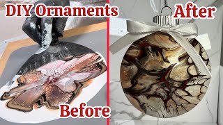 DIY Christmas ORNAMENTS - FULL Tutorial!! #christmasdecor #diycrafts #holidaydecor