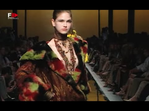 EMANUEL UNGARO Fall 2002 Haute Couture - Fashion Channel