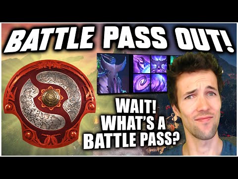 Dota2 BATTLE PASS 2022 - First time Reacting To a Battle Pass! - Grubby