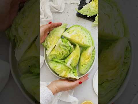 How To Wash And Cut Lettuce For Wedge Salad