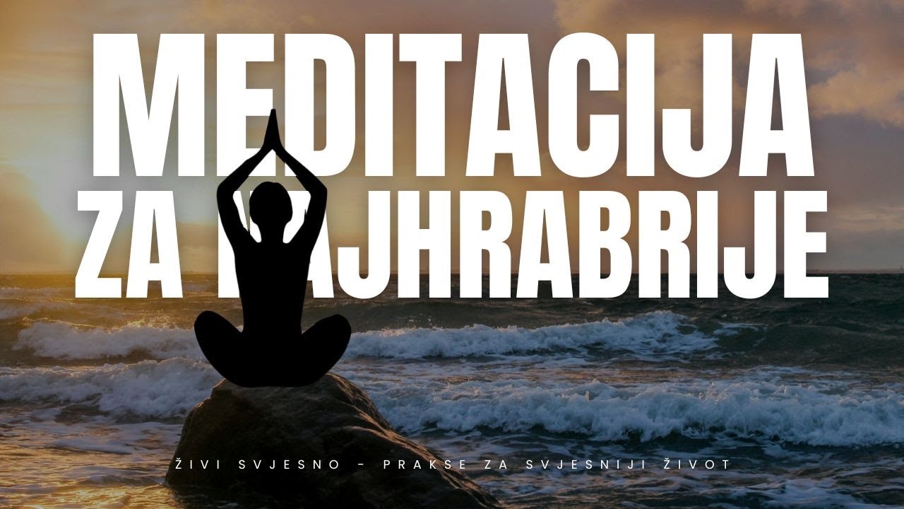 Meditacija za buđenje i podizanje svijesti | 5 minuta za dolazak u sadašnji trenutak
