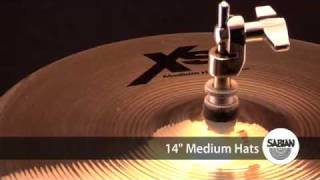 Video thumbnail for SABIAN's Xs20 14" Medium Hats by SABIAN Cymbals