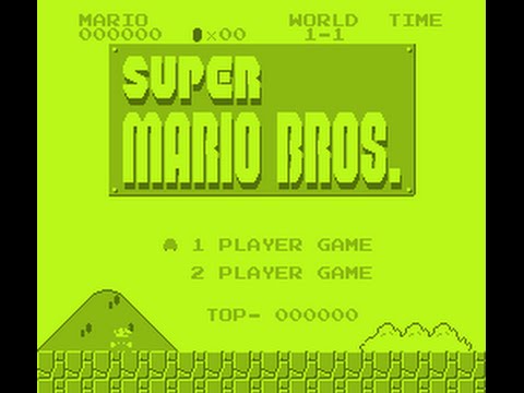 Super Mario Bros NES Game Boy Mode Game Genie Code