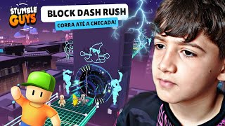 TRÊS CONTRA UM BLOCK DASH RUSH STUMBLE GUYS