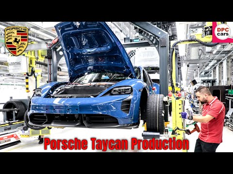 Porsche Taycan Production Milestone Reached 100000 EVs Built