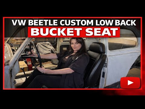 VW BEETLE CUSTOM SEATS - PROCAR SCAT SEATS REVIEW - CLASSIC BEETLE LOWBACK BUCKET SEATS - DUNE BUGGY