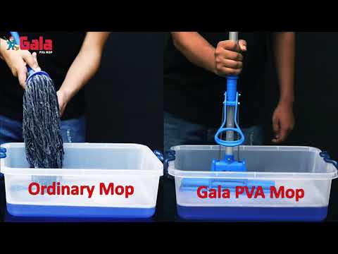 Perfect cleaning with gala pva mop