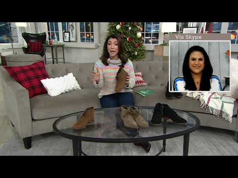 Clarks Collection Leather Lace-Up Boots - Camzin Grace on QVC
