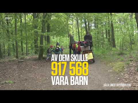 Om Sverige drabbades av en flyktingkatastrof motsvarande den i dagens Syrien