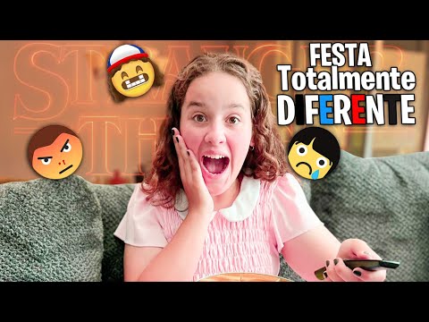 I THREW A STRANGER THINGS 4 PARTY