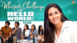 Whisper Challenge with Hello World Team || Niharika Konidela || Actress Sadaa || Sadaa’s Green Life video