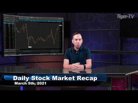 March 5th, Daily Stock Market Recap with Tom O'Brien - 2021