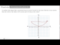 Situational Problem Involving Parabola 1