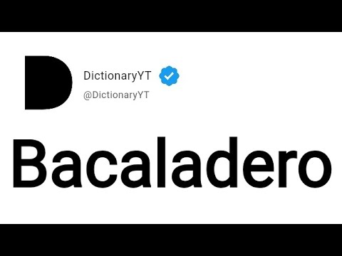 Bacaladero Meaning in English