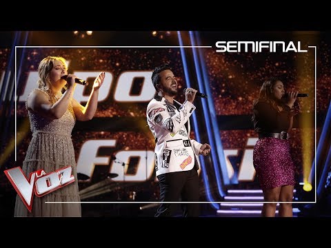 Luis Fonsi, Linda Rodrigo and María Espinosa - 'Aquí estoy yo' | Semifinal | The Voice Of Spain 2019