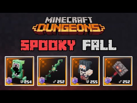 Minecraft Dungeons | New Spooky Fall Gear