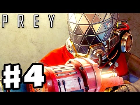 Prey - Gameplay Walkthrough Part 4 -  Spacewalk! Through a Glass Darkly! (Prey 2017, PC)